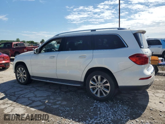 2014 Mercedes-Benz GL 450 with VIN 4JGDF7CE5EA370938, listed as a Copart auction lot 63092095 with 160,563 mi miles and Clean title. Bid and sale history available at DreamBid. Image 2.