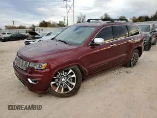 2018 Jeep Grand Cherokee High Altitude with VIN 1C4RJFCM9JC405344, listed as a Copart auction lot 82923474 with 34,212 mi miles and Salvage Title. Bid and sale history available at carsss.com. Image 1.