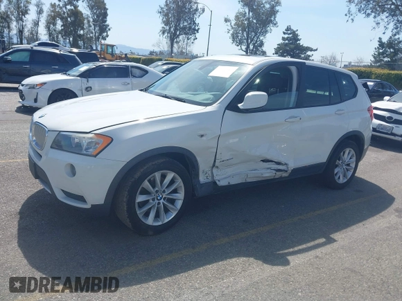 2014 BMW X3 xDrive28i with VIN 5UXWX9C51E0D09485, listed as a IAAI auction lot 41831582 with 103,953 mi miles and . Bid and sale history available at DreamBid. Image 19.