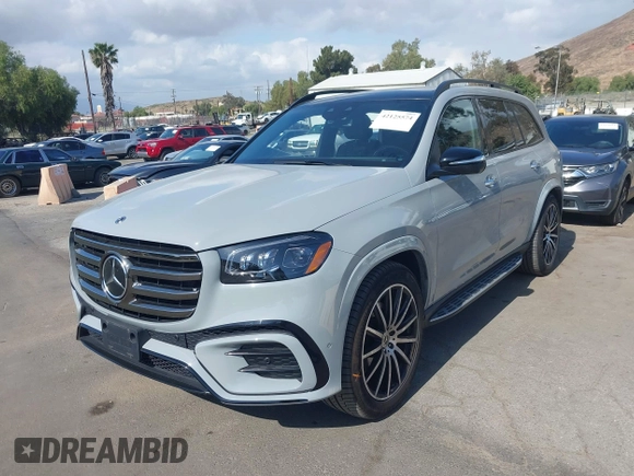 2024 Mercedes-Benz GLS 450 with VIN 4JGFF5KE3RB117003, listed as a IAAI auction lot 42125574 with 11,722 mi miles and . Bid and sale history available at DreamBid. Image 20.