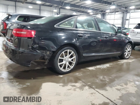 2010 Audi A6 3.0T Premium Plus with VIN WAUFGAFB8AN034080, listed as a Copart auction lot 44987385 with 179,843 mi miles and Salvage Title. Bid and sale history available at carsss.com. Image 3.