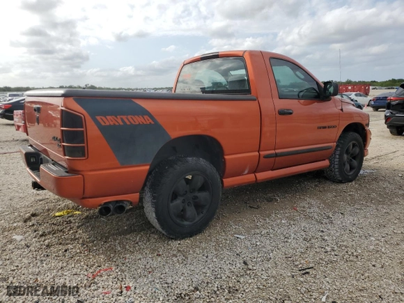 2005 Dodge Ram 1500 SLT with VIN 1D7HU16D65J626490, listed as a Copart auction lot 48434845 with 164,201 mi miles and Non Repairable. Bid and sale history available at carsss.com. Image 3.