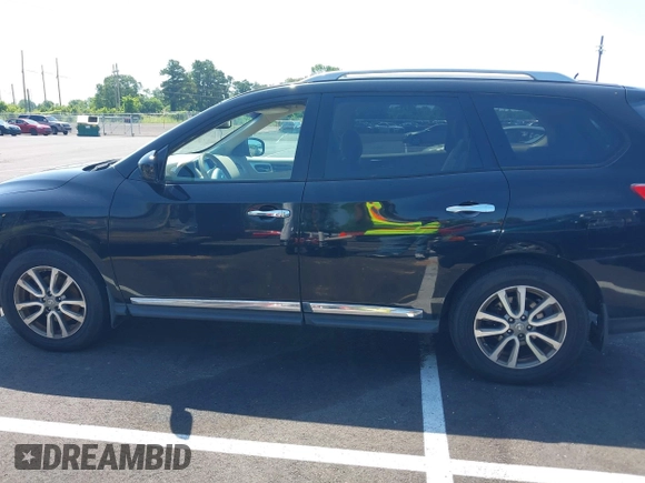 2014 Nissan Pathfinder SV with VIN 5N1AR2MN2EC704326, listed as a IAAI auction lot 42576283 with 168,074 mi miles and . Bid and sale history available at DreamBid. Image 2.