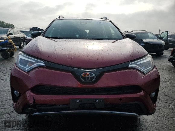 2018 Toyota RAV4 SE with VIN 2T3JFREV9JW846507, listed as a Copart auction lot 59038805 with Not provided miles and Salvage title. Bid and sale history available at DreamBid. Image 5.
