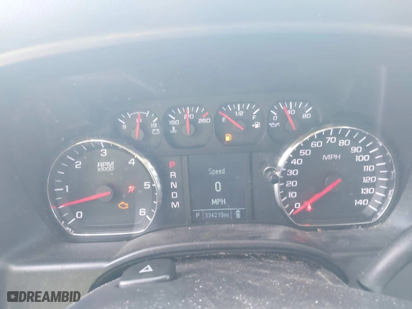 2015 Chevrolet Silverado 1500 Work Truck with VIN 1GCVKPEC3FZ309607, listed as a IAAI auction lot 41785250 with 334,219 mi miles. Bid and sale history available at carsss.com. Image 7.