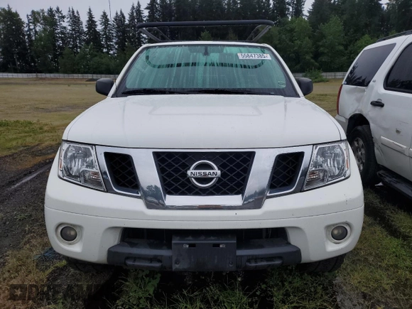 2019 Nissan Frontier SV with VIN 1N6AD0CW4KN770701, listed as a Copart auction lot 55847385 with 80,206 mi miles and Salvage title. Bid and sale history available at DreamBid. Image 5.