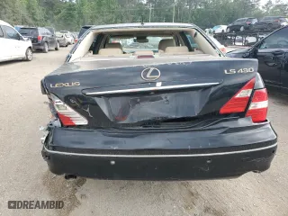 2004 Lexus LS 430 with VIN JTHBN36F940170241, listed as a Copart auction lot 54101155 with 264,471 mi miles and Clean Title. Bid and sale history available at carsss.com. Image 6.
