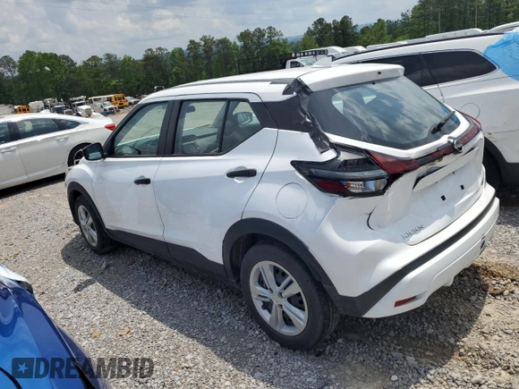 2023 Nissan Kicks S with VIN 3N1CP5BV6PL547532, listed as a Copart auction lot 53339715 with 29,151 mi miles and Clean Title. Bid and sale history available at carsss.com. Image 2.