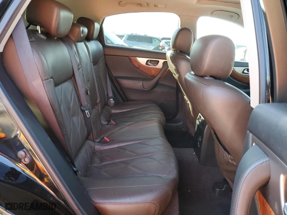 2015 Infiniti QX70 with VIN JN8CS1MU0FM380702, listed as a Copart auction lot 45298385 with NaN miles and Salvage Title. Bid and sale history available at carsss.com. Image 11.