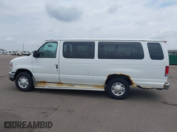 2010 Ford Econoline Passenger XL with VIN 1FBSS3BL1ADA74036, listed as a IAAI auction lot 42177046 with 205,186 mi miles. Bid and sale history available at carsss.com. Image 14.