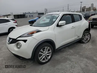 2016 Nissan Juke S z VIN JN8AF5MR2GT603540, wystawiony jako Copart lot #54923135 z przebiegiem 79 895 mil mil oraz Szkoda całkowita • Salvage title. Historia ofert i sprzedaży dostępna na DreamBid. Obrazek 1.