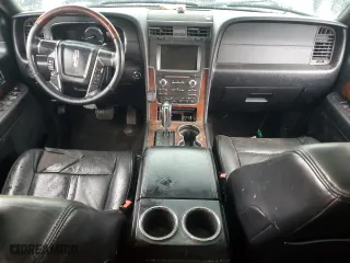 2015 Lincoln Navigator with VIN 5LMJJ2JTXFEJ08765, listed as a Copart auction lot 43460855 with 138,353 mi miles and Salvage Title. Bid and sale history available at carsss.com. Image 8.