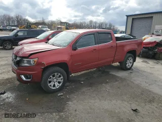 2015 Chevrolet Colorado 4WD LT with VIN 1GCGTBE3XF1152696, listed as a Copart auction lot 51391635 with 132,998 mi miles and Salvage Title. Bid and sale history available at carsss.com. Image 1.