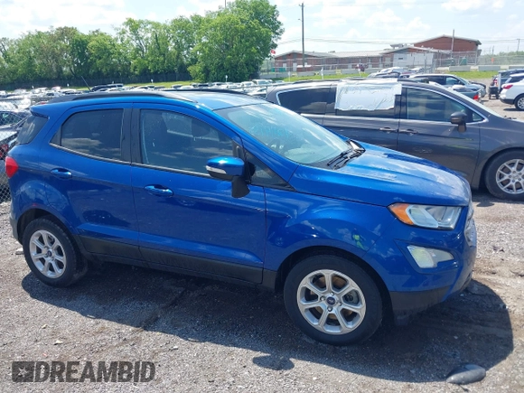 2018 Ford EcoSport SE with VIN MAJ3P1TE7JC159075, listed as a IAAI auction lot 42114135 with 73,154 mi miles and . Bid and sale history available at DreamBid. Image 13.
