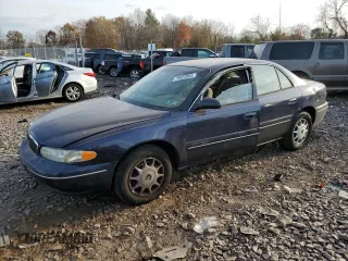 2001 Buick Century Custom with VIN 2G4WS52J111232647, listed as a Copart auction lot 78923984 with 128,852 mi miles and Salvage Title. Bid and sale history available at carsss.com. Image 1.