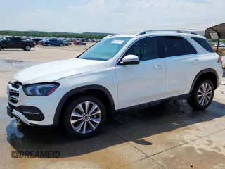 2020 Mercedes-Benz GLE 350 with VIN 4JGFB4JB0LA290875, listed as a Copart auction lot 60895875 with 54,129 mi miles and Salvage title. Bid and sale history available at DreamBid. Image 1.