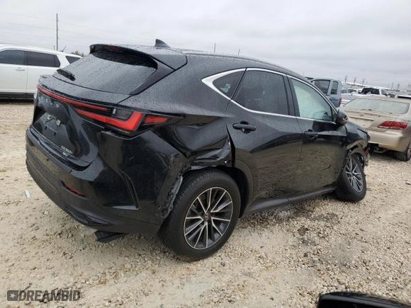 2024 Lexus NX with VIN JTJHKCEZ9R5011789, listed as a Copart auction lot 82909314 with 5,706 mi miles and Salvage Title. Bid and sale history available at carsss.com. Image 3.