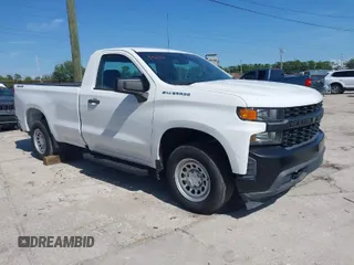 2021 Chevrolet Silverado 1500 with VIN 3GCNYAEH1MG295419, listed as a IAAI auction lot 42064514 with Not Provided miles and . Bid and sale history available at DreamBid. Image 1.