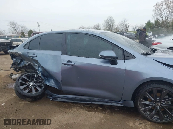 2023 Toyota Corolla SE with VIN 5YFS4MCE8PP147341, listed as a IAAI auction lot 42023921 with 28,867 mi miles and . Bid and sale history available at DreamBid. Image 14.