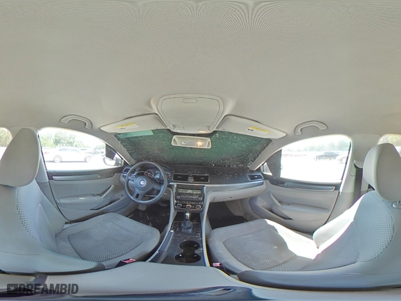 2012 Volkswagen Passat S w/Appearance with VIN 1VWAH7A37CC067029, listed as a Copart auction lot 53512515 with 141,958 mi miles and Salvage Title. Bid and sale history available at carsss.com. Image 15.