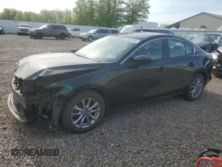 2020 Mazda 3 z VIN 3MZBPABL2LM130247, wystawiony jako Copart lot #58464105 z przebiegiem 54 571 mil mil oraz Szkoda całkowita • Salvage title. Historia ofert i sprzedaży dostępna na DreamBid. Obrazek 1.