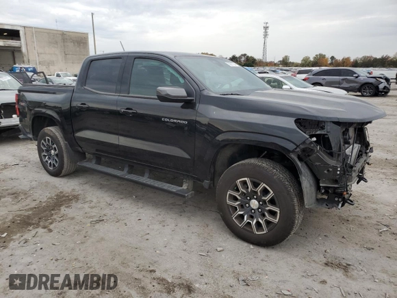 2023 Chevrolet Colorado 4WD LT z VIN 1GCPTCEK7P1227580, wystawiony jako Copart lot #78911734 z przebiegiem 14 165 mil mil oraz Szkody całkowita. Historia ofert i sprzedaży dostępna na DreamBid. Obrazek 4.