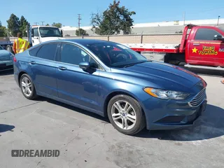 2018 Ford Fusion SE with VIN 3FA6P0HD4JR161780, listed as a IAAI auction lot 42527140 with 89,419 mi miles and . Bid and sale history available at DreamBid. Image 1.
