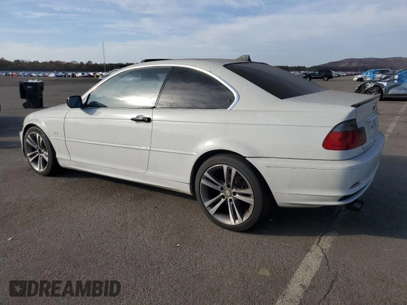 2000 BMW 3 Series 323Ci with VIN WBABM3343YJN86760, listed as a Copart auction lot 78808594 with 134,945 mi miles and Clean Title. Bid and sale history available at DreamBid. Image 2.