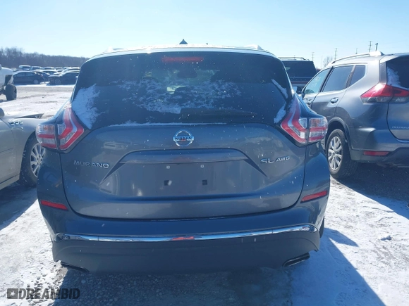 2015 Nissan Murano S with VIN 5N1AZ2MH0FN248486, listed as a IAAI auction lot 41362472 with 173,510 mi miles. Bid and sale history available at carsss.com. Image 16.