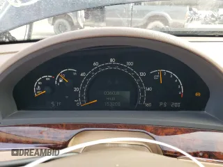 2004 Mercedes-Benz S 500 z VIN WDBNG75J84A409566, wystawiony jako Copart lot #85411474 z przebiegiem 153 208 mil mil oraz Czysty tytuł • Clean title. Historia ofert i sprzedaży dostępna na DreamBid. Obrazek 9.