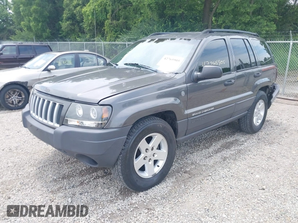 2004 Jeep Grand Cherokee Laredo with VIN 1J4GW48S44C352538, listed as a IAAI auction lot 42765905 with 249,220 mi miles and . Bid and sale history available at DreamBid. Image 17.