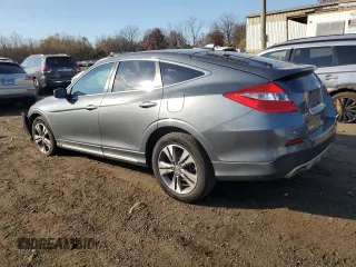 2013 Honda Crosstour EX-L with VIN 5J6TF2H58DL004464, listed as a Copart auction lot 77202994 with 142,494 mi miles and Salvage Title. Bid and sale history available at carsss.com. Image 2.