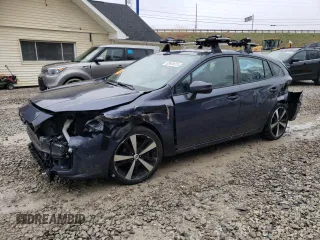 2017 Subaru Impreza Special Sports with VIN 4S3GTAK67H1727221, listed as a Copart auction lot 52441615 with 90,447 mi miles and Salvage title. Bid and sale history available at DreamBid. Image 1.