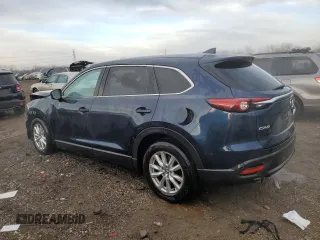 2017 Mazda CX-9 Sport with VIN JM3TCABY9H0142833, listed as a Copart auction lot 46862965 with 63,537 mi miles and Salvage Title. Bid and sale history available at DreamBid. Image 2.