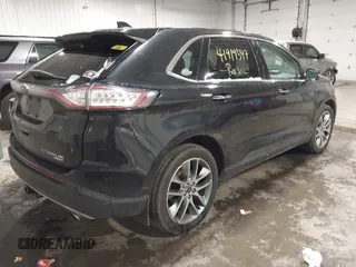 2015 Ford Edge Titanium z VIN 2FMTK4K91FBB27482, wystawiony jako IAAI lot #41919347 z przebiegiem 177 268 mil mil oraz . Historia ofert i sprzedaży dostępna na DreamBid. Obrazek 4.