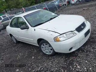 2000 Nissan Sentra XE with VIN 3N1CB51D9YL312454, listed as a IAAI auction lot 42292243 with Not provided miles and . Bid and sale history available at DreamBid. Image 1.