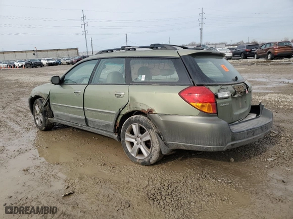 2005 Subaru Legacy Wagon (Natl) Outback R L.L. Bean Edition with VIN 4S4BP86C454360761, listed as a Copart auction lot 42941995 with 0 mi miles and Salvage Title. Bid and sale history available at carsss.com. Image 2.