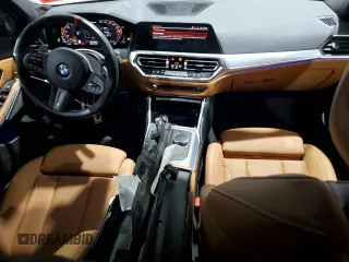 2022 BMW 3 Series M340i xDrive with VIN 3MW5U9J02N8C30176, listed as a Copart auction lot 83947374 with 20,863 mi miles and Salvage Title. Bid and sale history available at carsss.com. Image 8.