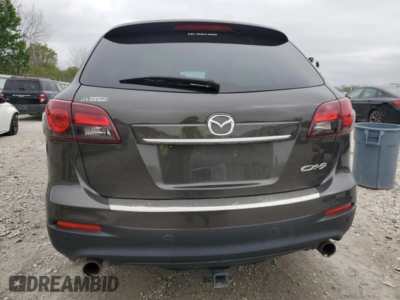 2015 Mazda CX-9 Grand Touring with VIN JM3TB2DA6F0457692, listed as a Copart auction lot 51169375 with 124,936 mi miles and Clean Title. Bid and sale history available at DreamBid. Image 6.