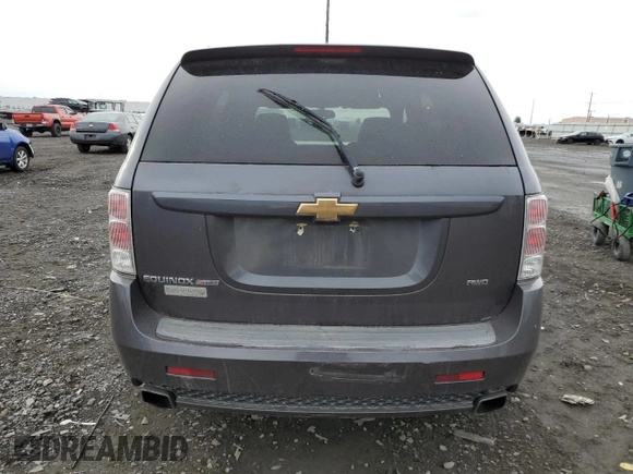 2008 Chevrolet Equinox Sport with VIN 2CNDL737186018225, listed as a Copart auction lot 80169024 with 194,122 mi miles and Salvage Title. Bid and sale history available at carsss.com. Image 6.