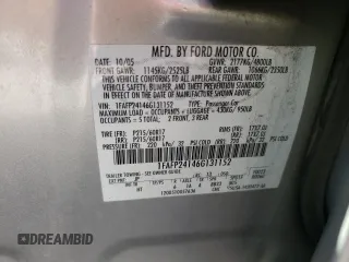 2006 Ford Five Hundred SEL with VIN 1FAFP24146G131152, listed as a Copart auction lot 76795674 with 219,090 mi miles and Salvage Title. Bid and sale history available at carsss.com. Image 14.