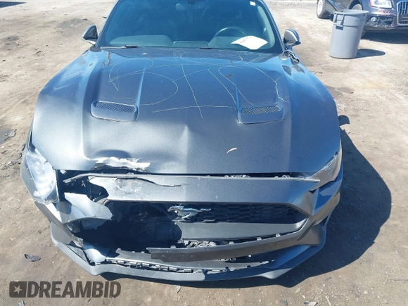 2020 Ford Mustang EcoBoost with VIN 1FA6P8TH4L5126297, listed as a IAAI auction lot 41867370 with 78,576 mi miles. Bid and sale history available at carsss.com. Image 6.