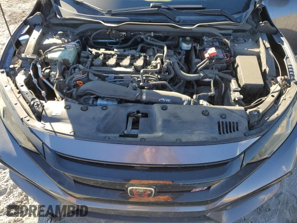 2017 Honda Civic Sedan Si with VIN 2HGFC1E58HH703995, listed as a Copart auction lot 87746465 with 108,227 mi miles and Salvage Title. Bid and sale history available at carsss.com. Image 11.