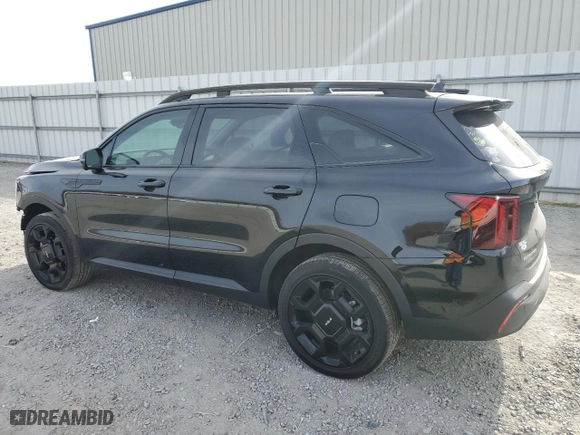 2024 Kia Sorento X-Line SX Prestige with VIN 5XYRKDJF0RG298133, listed as a Copart auction lot 47729285 with 15,363 mi miles and Salvage Title. Bid and sale history available at carsss.com. Image 2.