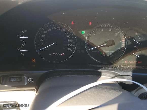 2007 Lexus LX 470 with VIN JTJHT00W474024199, listed as a Copart auction lot 87608145 with 433,631 mi miles and Salvage Title. Bid and sale history available at carsss.com. Image 9.