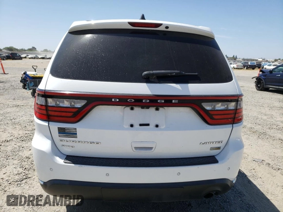 2014 Dodge Durango Limited with VIN 1C4RDJDG1EC976481, listed as a Copart auction lot 62023895 with 233,697 mi miles and Clean title. Bid and sale history available at DreamBid. Image 6.