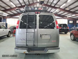 2006 GMC Savana Cargo Van YF7 Upfitter with VIN 1GDFH15T461162417, listed as a Copart auction lot 72986914 with 147,424 mi miles and Clean Title. Bid and sale history available at carsss.com. Image 6.