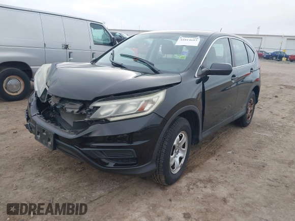 2015 Honda CR-V LX with VIN 2HKRM3H35FH501019, listed as a IAAI auction lot 41014683 with 111,168 mi miles and . Bid and sale history available at carsss.com. Image 17.