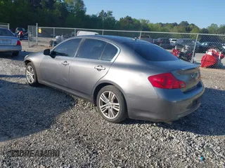 2012 Infiniti G37 Journey with VIN JN1CV6AP6CM627945, listed as a IAAI auction lot 42009551 with 177,359 mi miles. Bid and sale history available at carsss.com. Image 3.