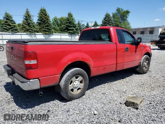 2005 Ford F-150 XL with VIN 1FTRF12255KC49318, listed as a Copart auction lot 62520105 with 118,268 mi miles and Clean title. Bid and sale history available at DreamBid. Image 3.